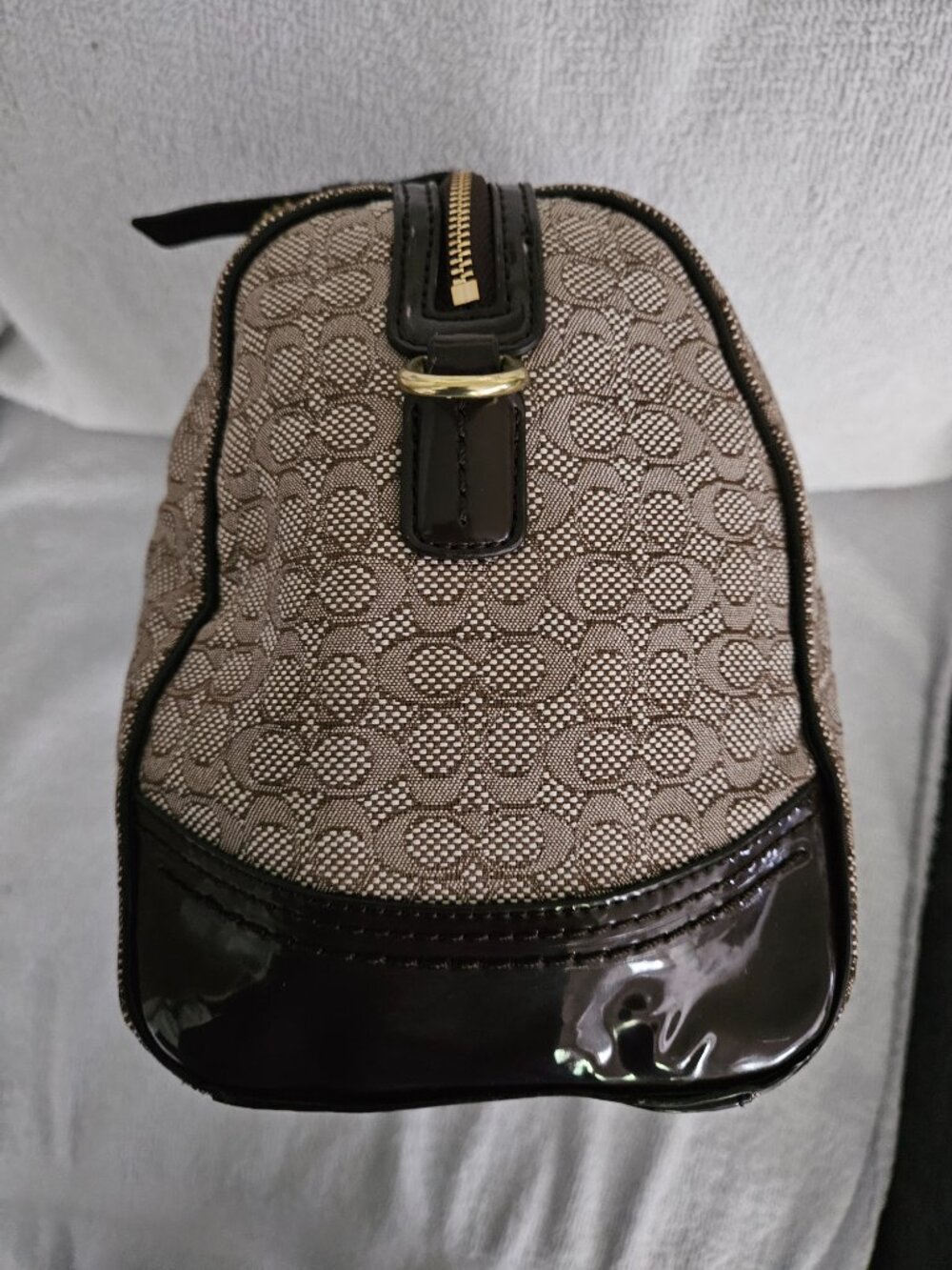 Coach Poppy Signature C Mini Oxford East/West Satchel - Picture 6 of 15